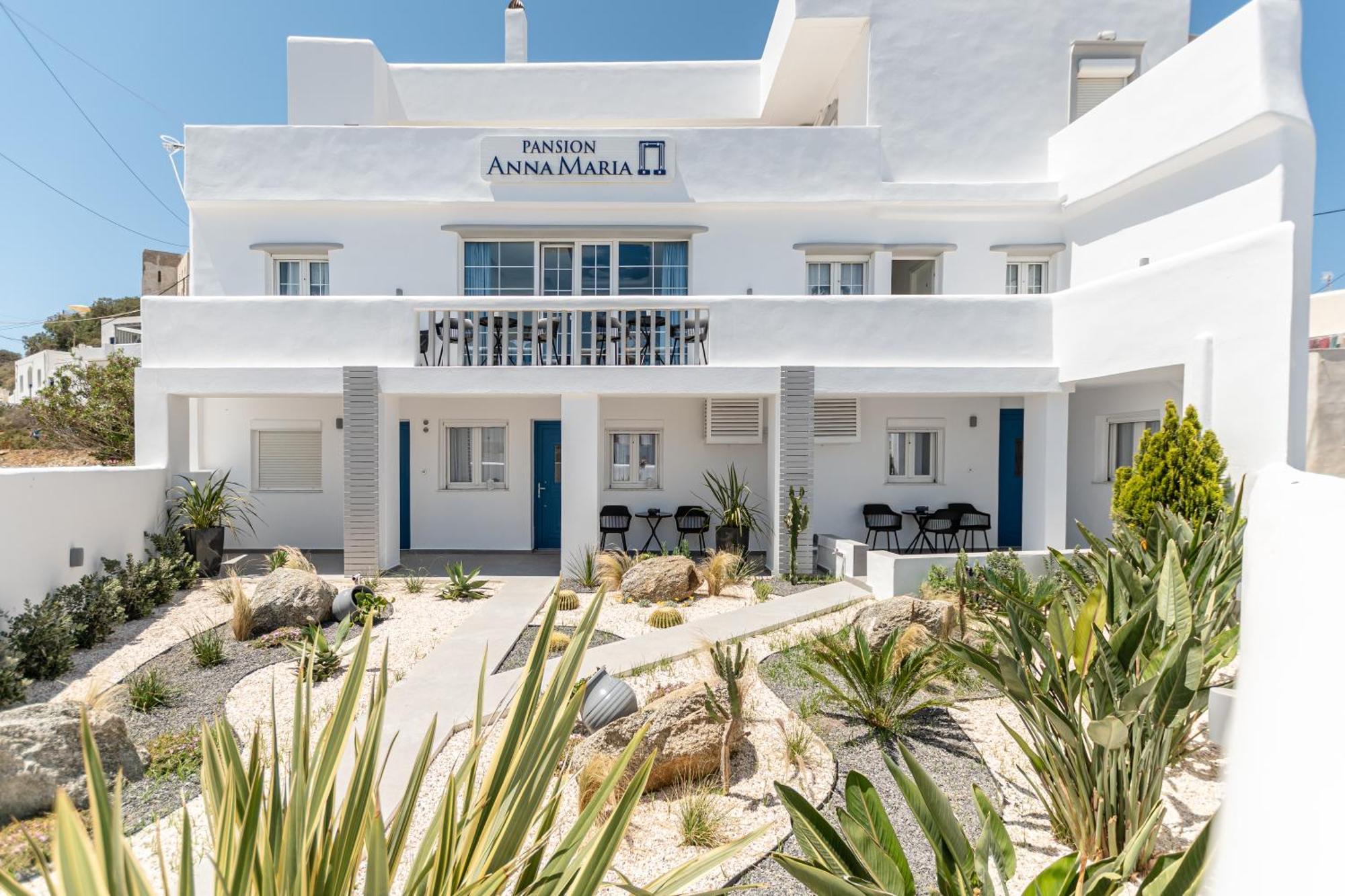 Pansion Anna Maria Hotell Naxos City Exteriör bild